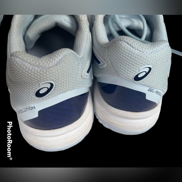 Juniors’ GEL-RESOLUTION 8 GRADE SCHOOL tennis shoes - Picture 5 of 16